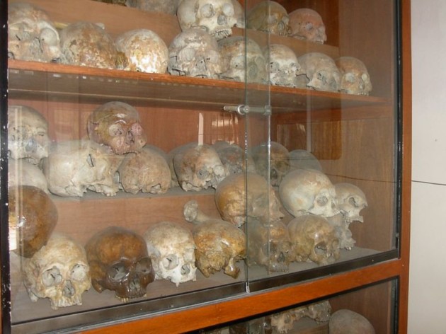 Múzeum genocídy v Kambodži